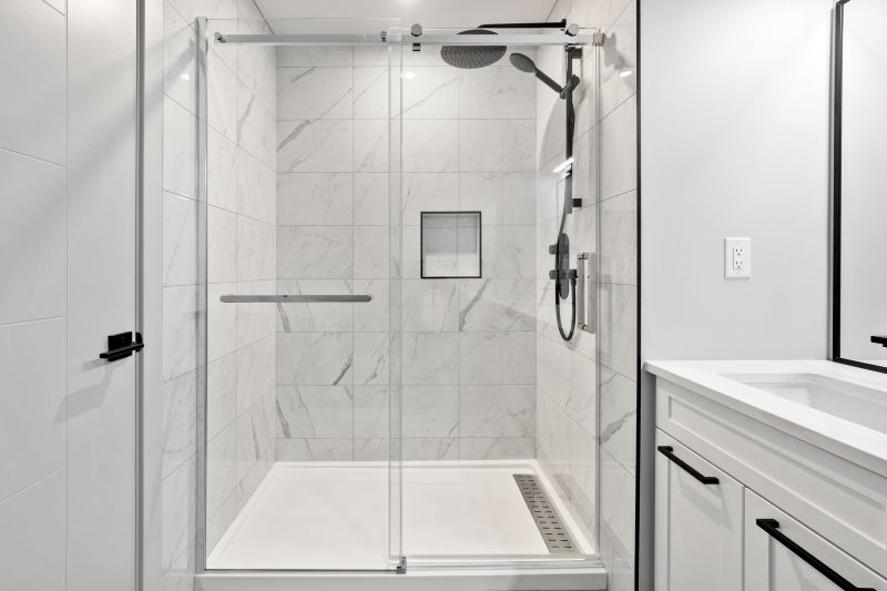 Elegant Walk-In Shower